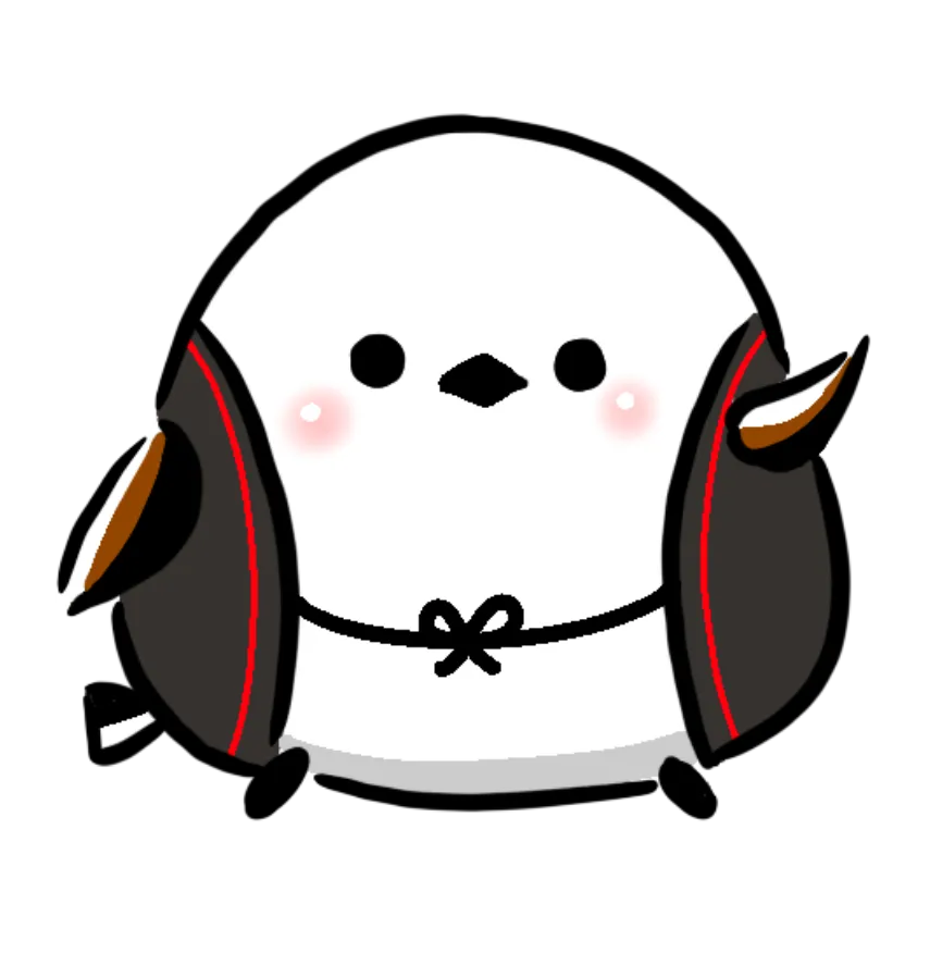 イメージキャラクターつむぎが手を挙げている画像
